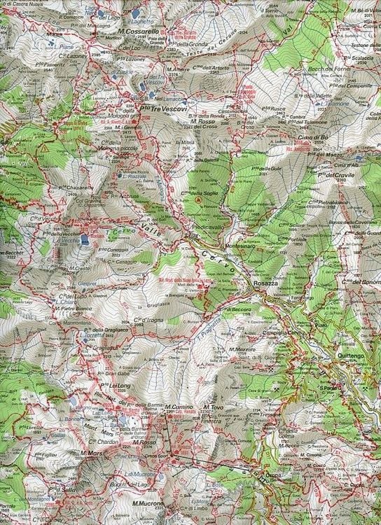 Produktbild: IGC Italien 1 : 50 000 Wanderkarte 9 Val d'Aosta