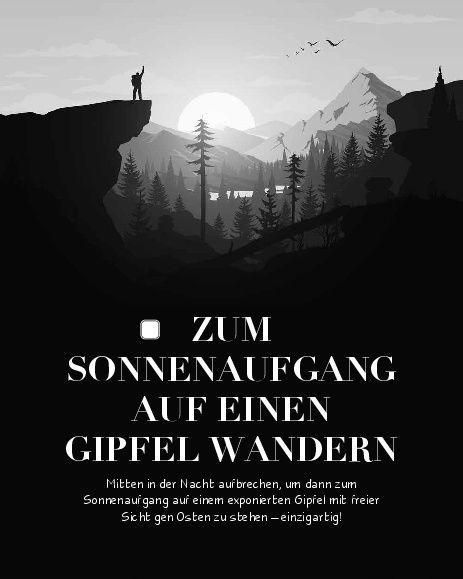 Produktbild: Bucket List f&uuml;r Wanderer