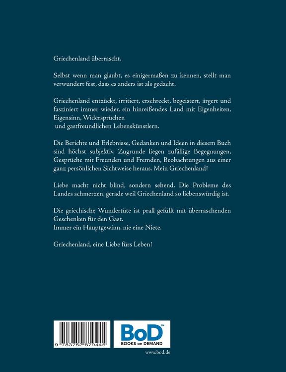 Produktbild: Blaue Wundert&uuml;te Griechenland