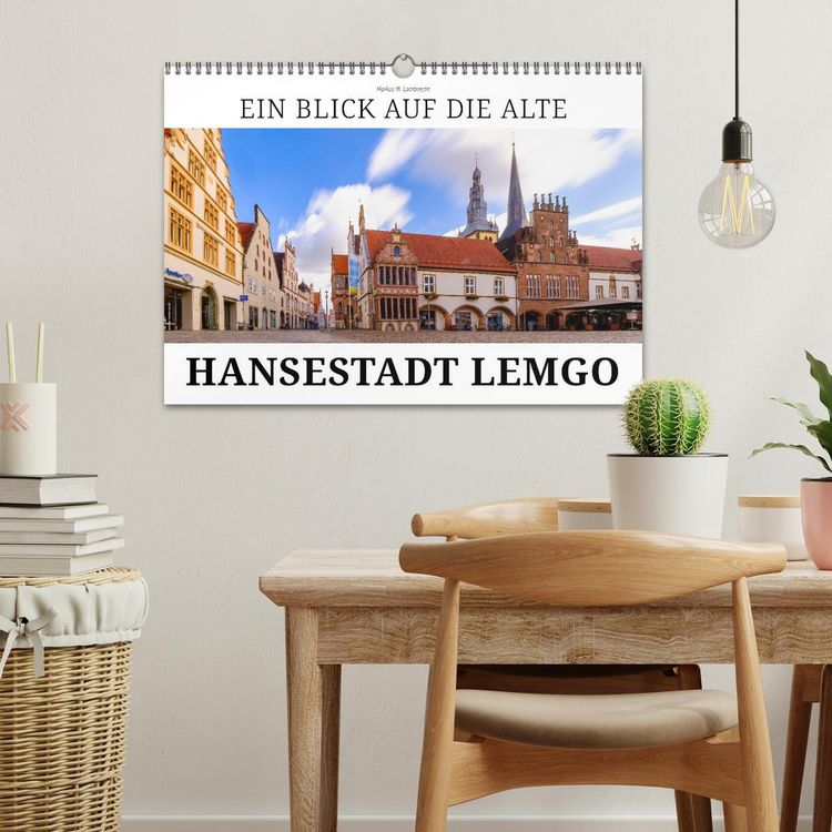 Produktbild: Ein Blick auf Alte Hansestadt Lemgo (Wandkalender 2026 DIN A3 quer), CALVENDO Monatskalender