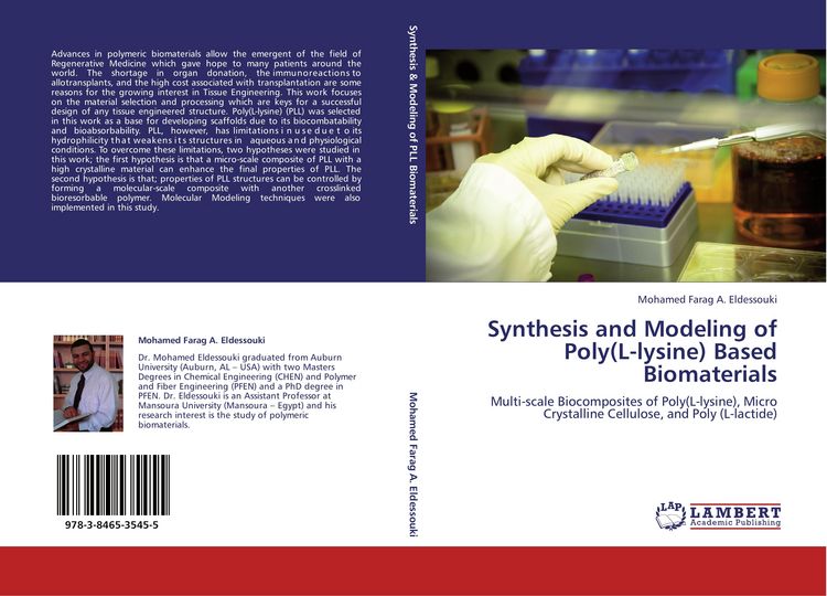Produktbild: Synthesis and Modeling of Poly(L-lysine) Based Biomaterials