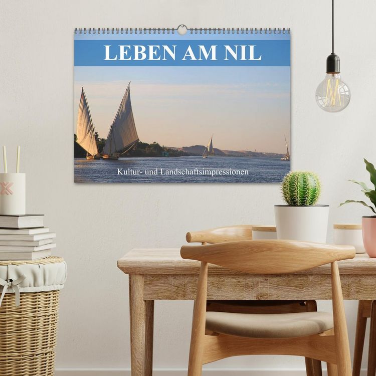 Produktbild: Leben am Nil - Kultur- und Landschaftsimpressionen (Wandkalender 2026 DIN A3 quer), CALVENDO Monatskalender