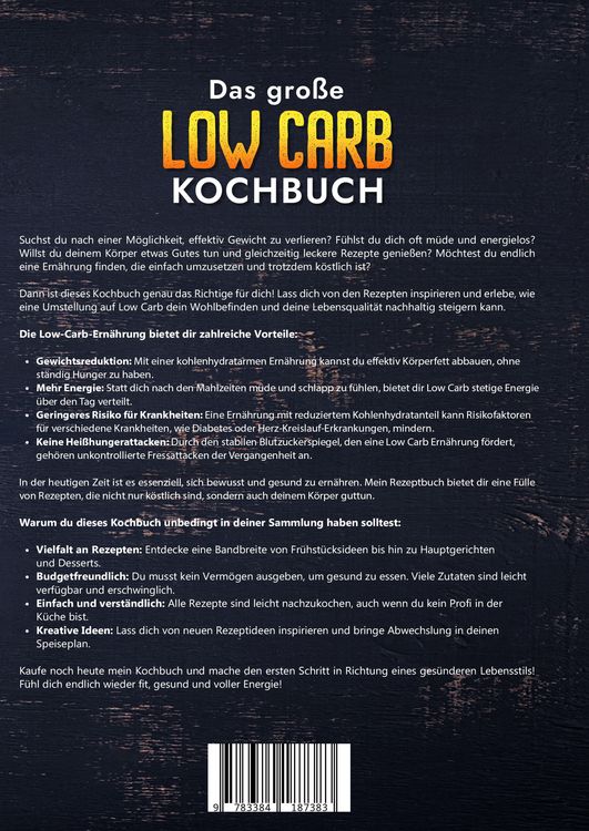 Produktbild: Das gro&szlig;e Low Carb Kochbuch