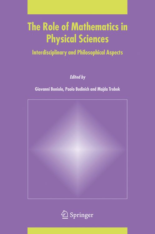 Produktbild: The Role of Mathematics in Physical Sciences