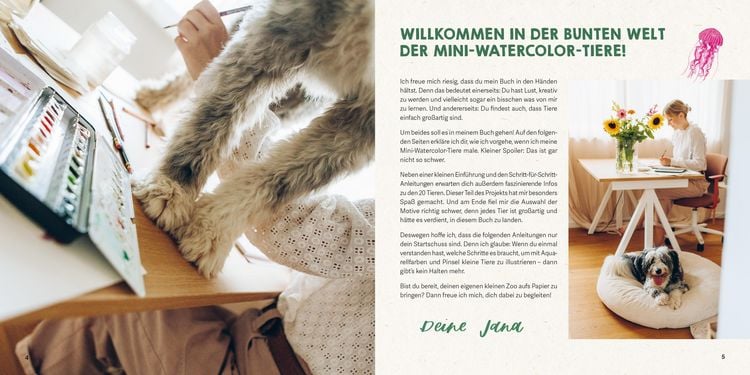Produktbild: Mini Watercolor &ndash; Tiere