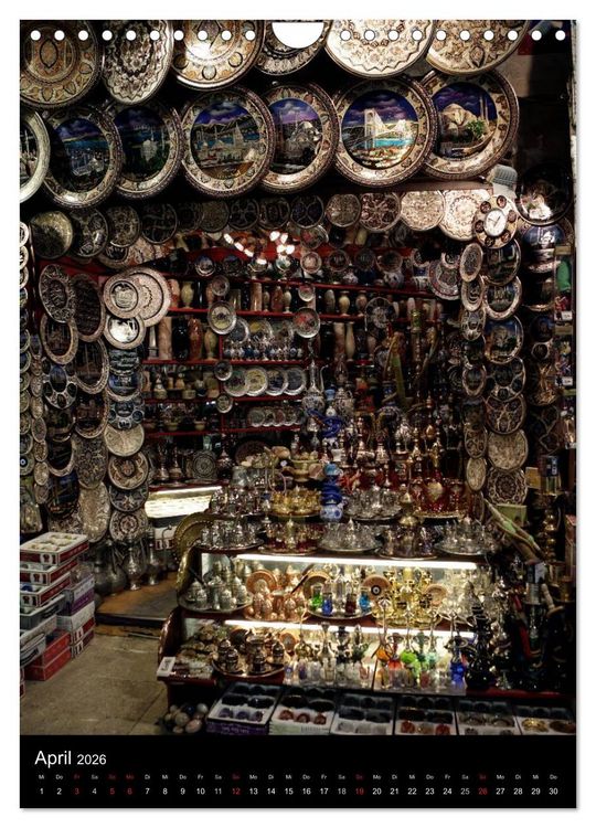 Produktbild: Istanbul, die Perle am Bosporus (Wandkalender 2026 DIN A4 hoch), CALVENDO Monatskalender