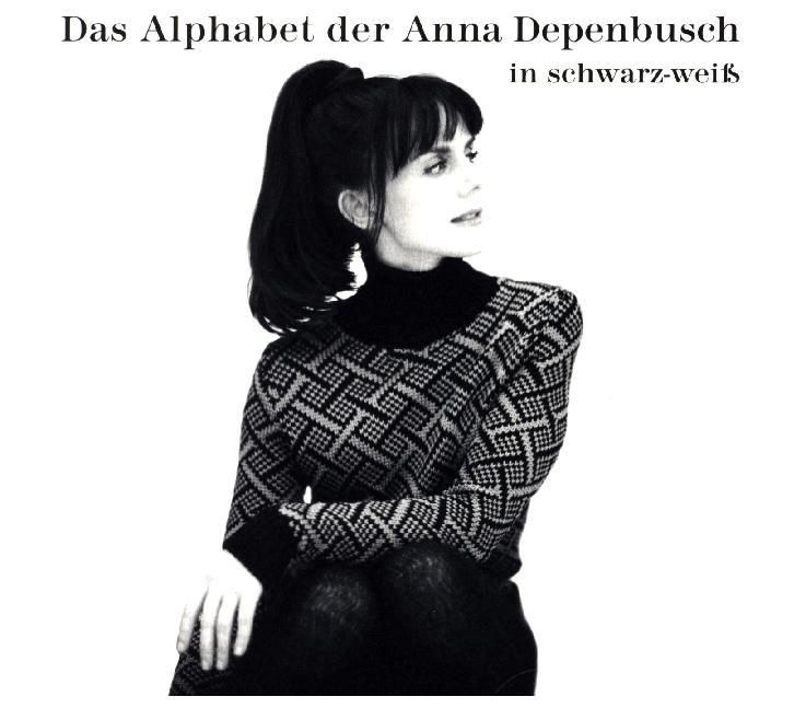 Produktbild: Das Alphabet der Anna Depenbusch in Schwarz-Wei&aacute;.