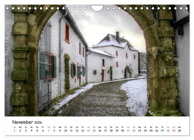 Produktbild: Die sch&ouml;nsten Orte der Eifel - Reifferscheid (Wandkalender 2026 DIN A4 quer), CALVENDO Monatskalender