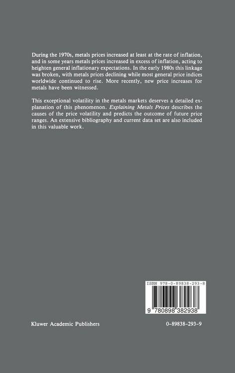 Produktbild: Explaining Metals Prices