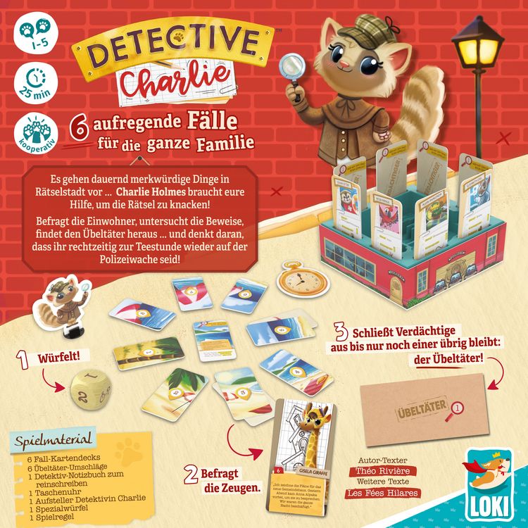 Produktbild: Detective Charlie (Spiel)