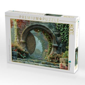 Produktbild: CALVENDO Puzzle Ein Motiv aus dem Kalender "T&uuml;ren, die Geschichten erz&auml;hlen" | 1000 Teile Lege-Gr&ouml;&szlig;e 64x48cm Foto-Puzzle f&uuml;r gl&uuml;ckliche Stunden