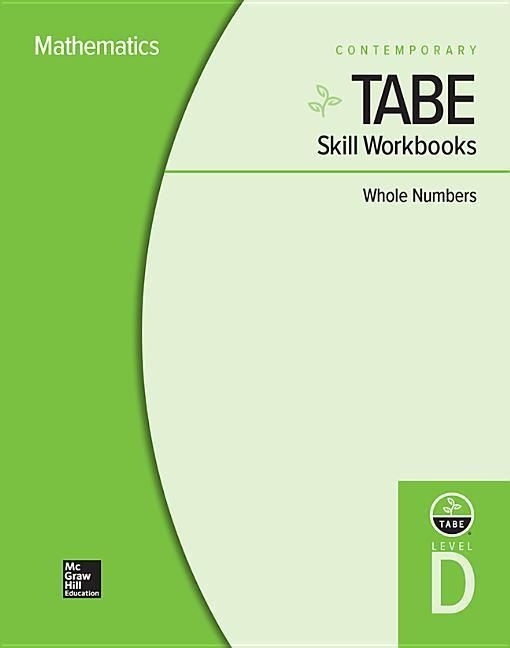 Produktbild: Tabe Skill Workbooks Level D: Whole Numbers - 10 Pack