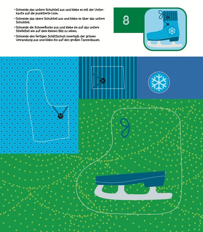 Produktbild: Das Adventskalender-Verbastelbuch f&uuml;r die Allerkleinsten. Schneiden und Kleben. Mit XXL-Poster