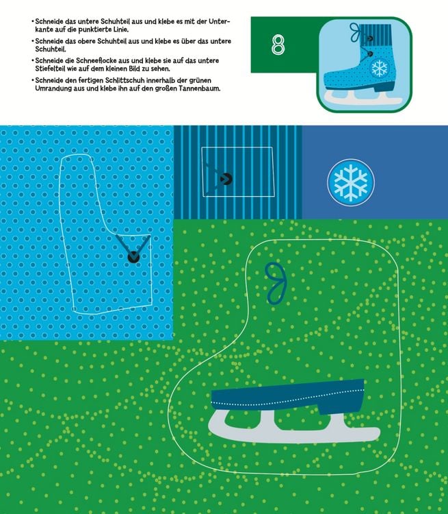 Produktbild: Das Adventskalender-Verbastelbuch f&uuml;r die Allerkleinsten. Schneiden und Kleben. Mit XXL-Poster