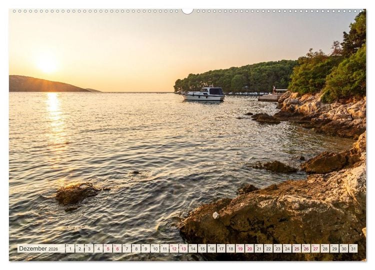 Produktbild: Traumk&uuml;sten: Eine Maritime Reise um die Welt (Wandkalender 2026 DIN A2 quer), CALVENDO Monatskalender