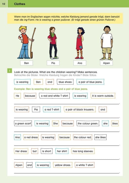Produktbild: Klett Sicher ins Gymnasium Englisch 4. Klasse