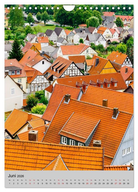 Produktbild: Warburg - Ansichten einer Stadt (Wandkalender 2026 DIN A4 hoch), CALVENDO Monatskalender
