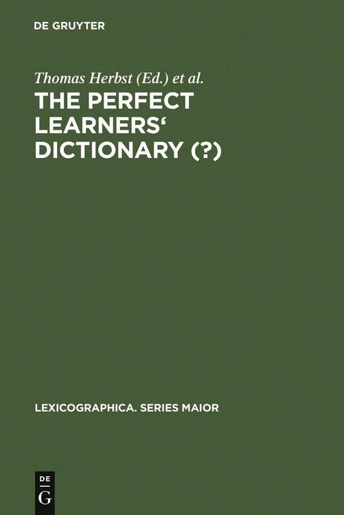 Produktbild: The Perfect Learners' Dictionary (?)