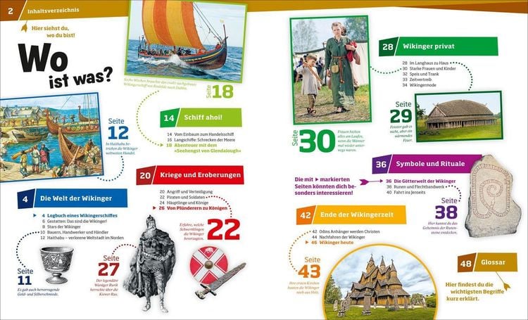 Produktbild: WAS IST WAS Band 58 Wikinger. Nordm&auml;nner zur See