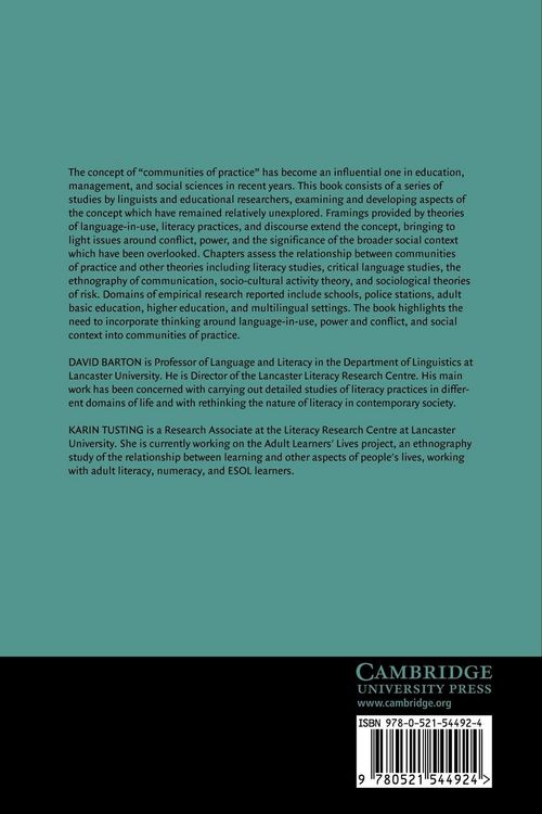 Produktbild: Beyond Communities of Practice