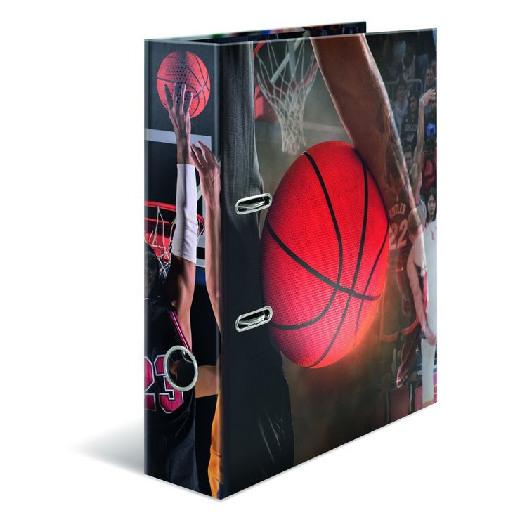 Produktbild: HERMA Motivordner Basketball DIN A4 R&uuml;ckenbreite 7cm