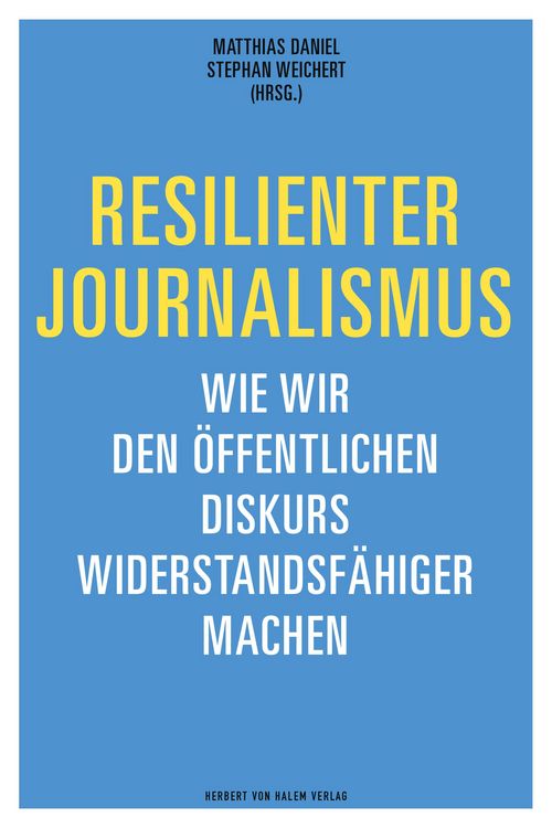 Produktbild: Resilienter Journalismus