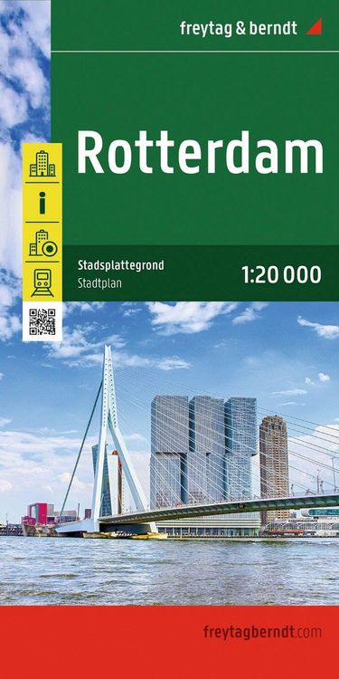 Produktbild: freytag & berndt Stadtplan Rotterdam 1:20.000