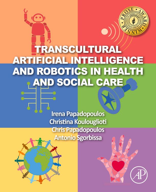 Produktbild: Transcultural Artificial Intelligence and Robotics in Health and Social Care