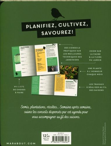 Produktbild: Mon agenda du jardin 2026 : silence, &ccedil;a pousse !