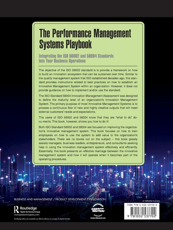 Produktbild: The Performance Management Systems Playbook