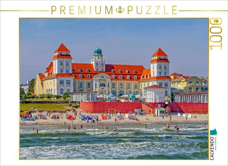 Produktbild: CALVENDO Puzzle Mecklenburg-Vorpommern Binz | 1000 Teile Lege-Gr&ouml;&szlig;e 64x48cm Foto-Puzzle f&uuml;r gl&uuml;ckliche Stunden