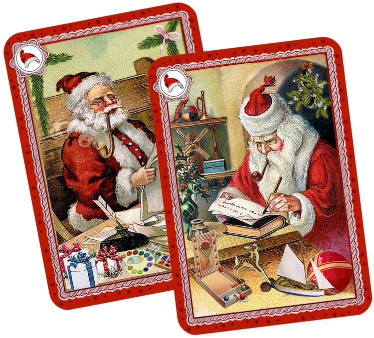 Produktbild: Coppenrath Verlag - Schwarzer Peter - Nostalg.Kartenspiel, Adventsschachtelspiel
