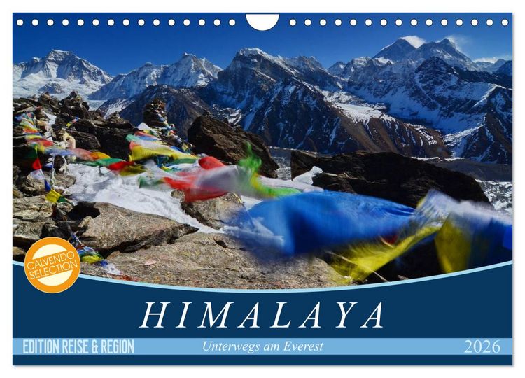 Produktbild: Himalaya (Wandkalender 2026 DIN A4 quer), CALVENDO Monatskalender