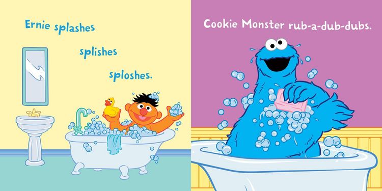 Produktbild: Indestructibles (The Original): Sesame Street: Let's Take a Bath!