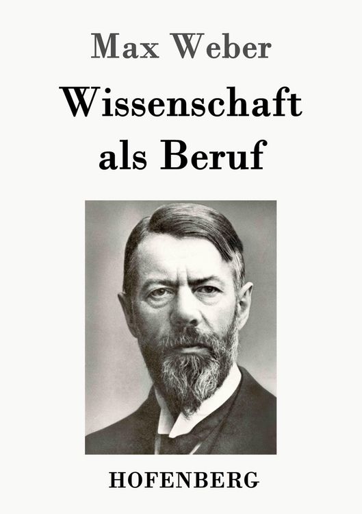 Produktbild: Wissenschaft als Beruf