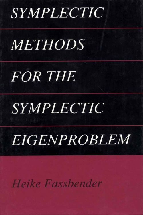 Produktbild: Symplectic Methods for the Symplectic Eigenproblem