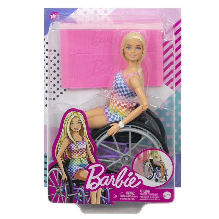 Produktbild: Barbie Fashionistas Puppe im Rollstuhl