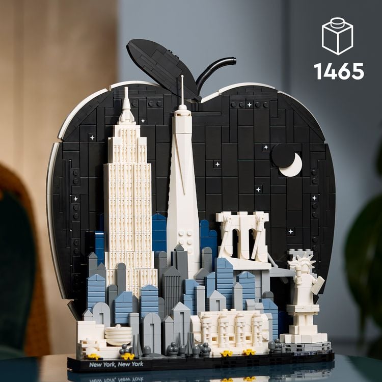 Produktbild: LEGO 21066 Architecture New York City &ndash; The Big Apple, Bauset, Zimmerdeko f&uuml;r Erwachsene