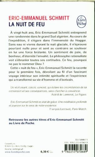 Produktbild: La nuit de feu