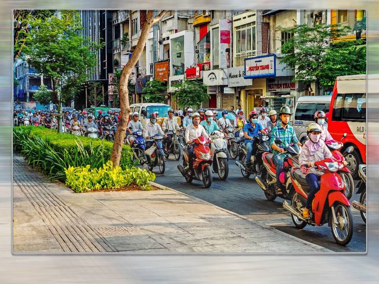Produktbild: CALVENDO Puzzle Vietnam, Ho Chi Minh | 1000 Teile Lege-Gr&ouml;&szlig;e 64x48cm Foto-Puzzle f&uuml;r gl&uuml;ckliche Stunden