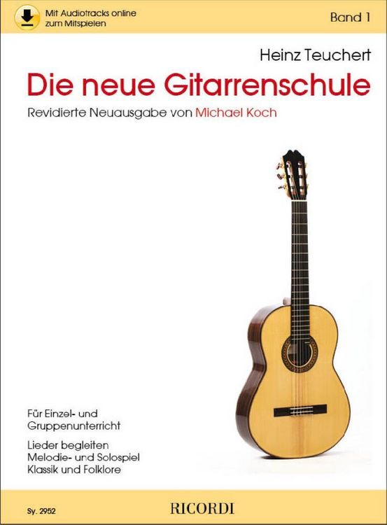 Produktbild: Teuchert, H: neue Gitarrenschule 1/m. CD
