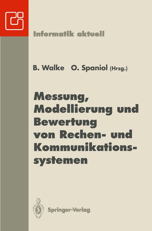 Produktbild: Messung, Modellierung und Bewertung von Rechen- und Kommunikationssystemen