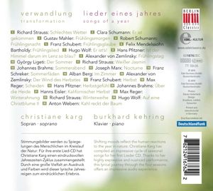 Produktbild: Verwandlung-Lieder Eines Jahres