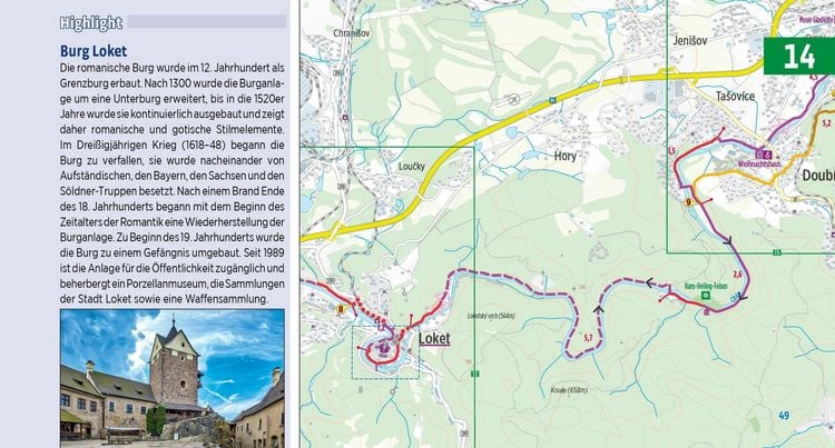 Produktbild: Eger-Radweg &bull; Ohře-Radweg