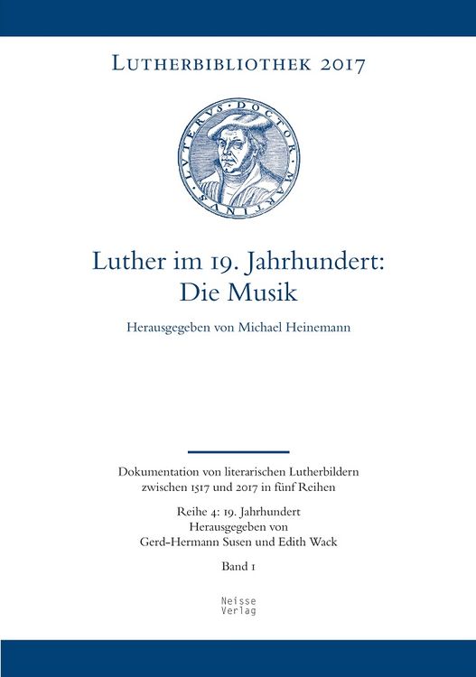 Produktbild: Luther im 19. Jahrhundert: die Musik