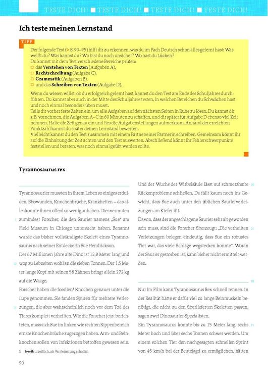 Produktbild: Deutschbuch 6. Gymnasium Arbeitsheft.