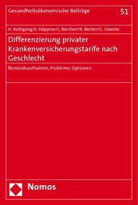 Produktbild: Differenzierung privater Krankenversicherungstarife nach Geschlecht
