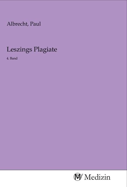 Produktbild: Leszings Plagiate