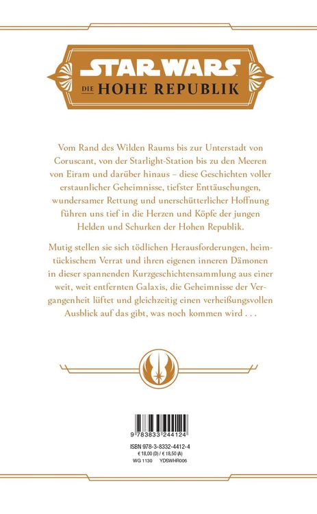 Produktbild: Star Wars: Die Hohe Republik - Geschichten von Licht und Leben