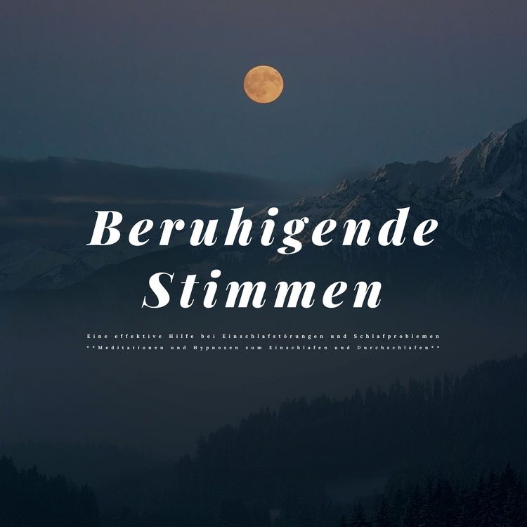 Produktbild: Beruhigende Stimmen: Eine effektive Hilfe bei Einschlafst&ouml;rungen und Schlafproblemen